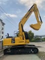 2021 Komatsu PC210 LC crawler excavator, side profile view