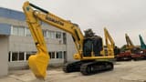 2021 Komatsu PC210 LC crawler excavator, side view