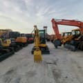 2021 Komatsu PC35MR mini excavator, front view