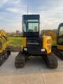 2021 Komatsu PC40MR mini excavator rear view