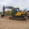 2021 Volvo EC140DLC excavator side view