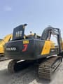 2021 Volvo EC240 crawler excavator rear view
