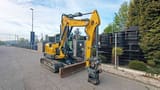 2021 Wacker Neuson ET90 mini excavator, front three-quarter view