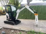 2022 Bobcat E20Z mini excavator, side profile view