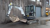 2022 Bobcat E26 mini excavator, side view