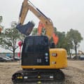 2022 Caterpillar 307E mini excavator side view
