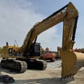 2022 Caterpillar 349D2L crawler excavator, side view