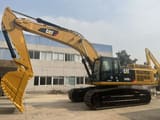 2022 Caterpillar 349D2L crawler excavator, side profile view