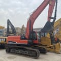 2022 Doosan DX225LC-9C crawler excavator, side view