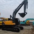 2022 Hyundai R225VS crawler excavator, side view