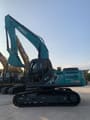 2022 Kobelco SK200 crawler excavator, side view