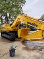 2022 Komatsu PC160 crawler excavator, side view