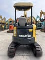 2022 Komatsu PC20MR-3 mini excavator rear view