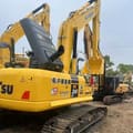 2022 Komatsu PC240-8 crawler excavator, rear three-quarter view