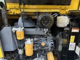 2022 Komatsu PC56-7 mini excavator engine compartment view