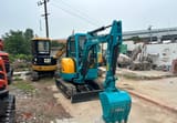 2022 Kubota U-30 mini excavator, front three-quarter view