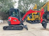 2022 Kubota U35 mini excavator side view