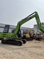 2022 Sany SY215C crawler excavator, side profile view