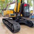 2022 Sany SY215C crawler excavator, rear three-quarter view