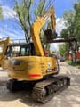 2022 Sany SY75C Pro mini excavator, rear three-quarter view