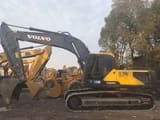 2022 Volvo EC290 crawler excavator, side view