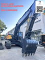 2022 Volvo EC350 crawler excavator, front three-quarter view