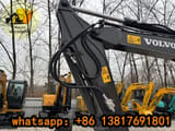 2022 Volvo EC55D mini excavator boom detail
