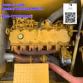 2023 Caterpillar 336GC crawler excavator engine compartment view