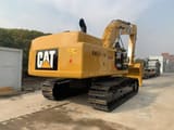 2023 Caterpillar 345D2 crawler excavator rear three-quarter view