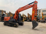 2023 Hitachi ZAXIS 120 crawler excavator, side view