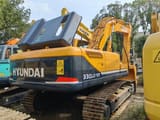2023 Hyundai R330LC-9T excavator, rear three-quarter view