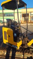 2023 JCB 18 Z-1 mini excavator operator station view