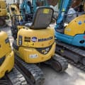2023 Komatsu PC10MR mini excavator rear view
