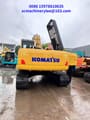 2023 Komatsu PC210 crawler excavator, rear view