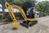 2023 Komatsu PC35 mini excavator, side view