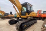 2023 Komatsu PC400 crawler excavator, front three-quarter view