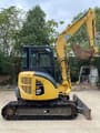2023 Komatsu PC40MR mini excavator, side view