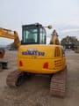 2023 Komatsu PC80MR-5 crawler excavator, rear view