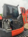 2023 Kubota KX155-5 mini excavator with open engine compartment