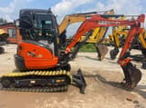 2023 Kubota U35 mini excavator side view
