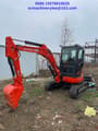 2023 Kubota U35 mini excavator, side profile view