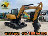 2023 Sany SY60C mini excavator, side view