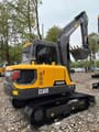 2023 Volvo EC60D crawler excavator, rear three-quarter view