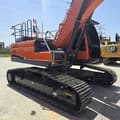 2024 Doosan DX300LC-5 crawler excavator, rear three-quarter view