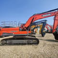 2024 Doosan DX300LC-9C crawler excavator, side view