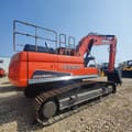 2024 Doosan DX300LC-9C crawler excavator, rear three-quarter view