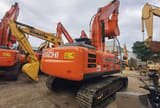 2024 Hitachi ZAXIS 200G crawler excavator, rear three-quarter view