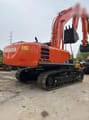 2024 Hitachi Zaxis 350H crawler excavator, rear three-quarter view
