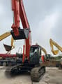 2024 Hitachi ZX350H-5G crawler excavator, front view