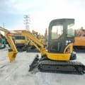 2024 Komatsu PC35MR mini excavator, side profile view